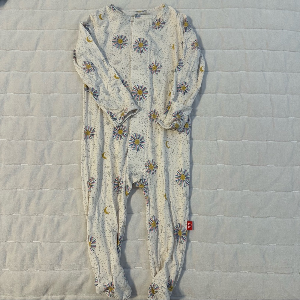Magnetic Me Footie with Celestial Design